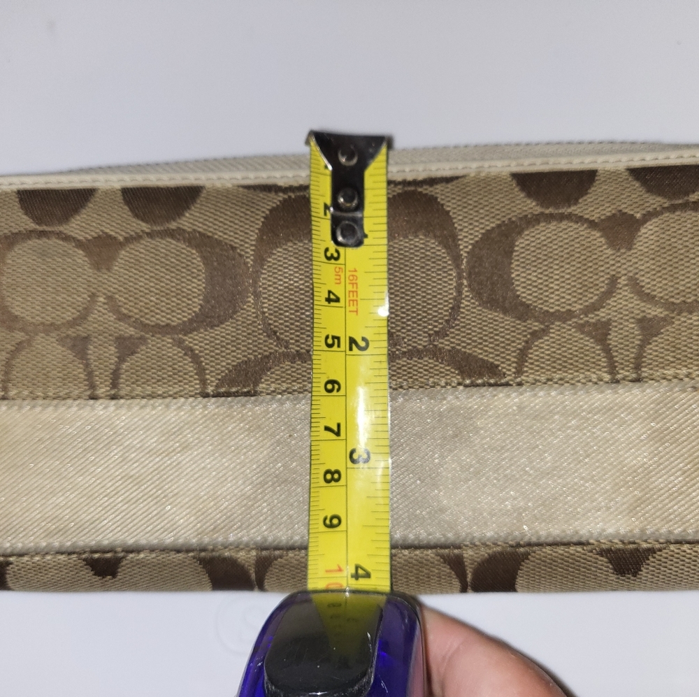 Coach accordion wallet